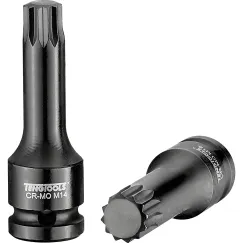 1/2\" Drive XZN Spline Impact Bit Socket 18 x 78mm